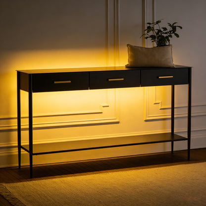 Metalwork Console Table (42"–60")