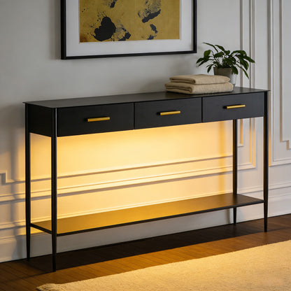 Metalwork Console Table (42"–60")