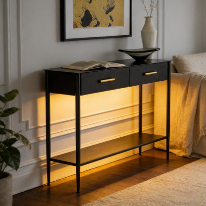 Metalwork Console Table (42"–60")