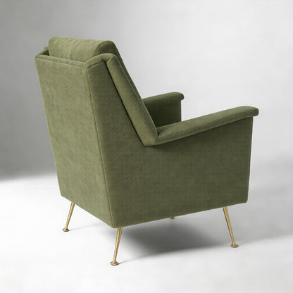 Carlo Mid-Century Chair - Metal Legs