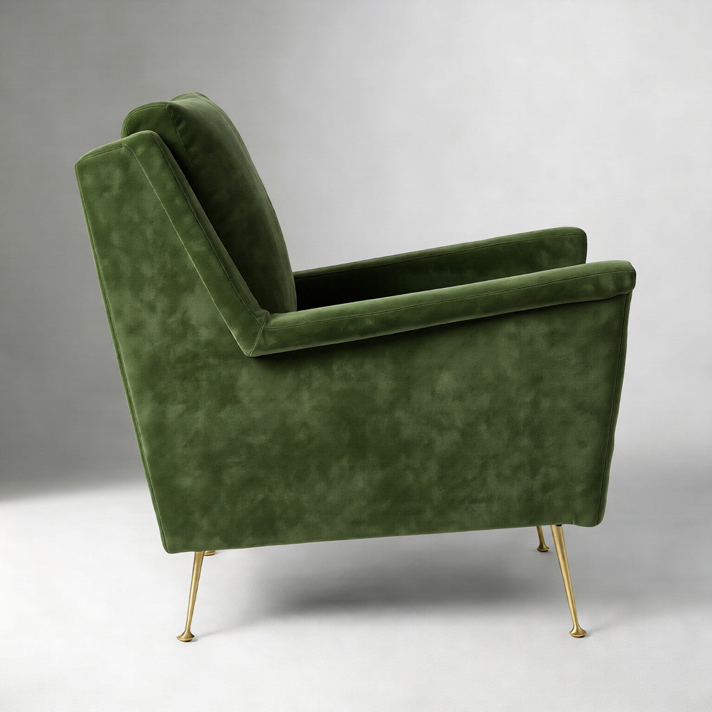 Carlo Mid-Century Chair - Metal Legs