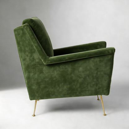 Carlo Mid-Century Chair - Metal Legs